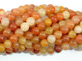 Genuine Old Yellow Jade Beads, 6mm-Gems: Round & Faceted-BeadBeyond