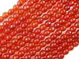 Carnelian Beads, 6mm Faceted Round Beads-Gems: Round & Faceted-BeadBeyond