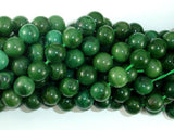 Verdite, African Jade, 10mm (10.4mm) Round Beads-Gems: Round & Faceted-BeadBeyond