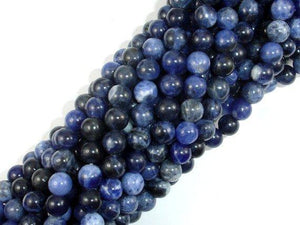 Sodalite Beads, 6mm Round Beads-Gems: Round & Faceted-BeadBeyond