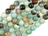 Amazonite Beads, 12mm (12.5mm) Round-Gems: Round & Faceted-BeadBeyond