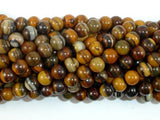 Iron Zebra Jasper Beads, 6mm Round Beads-Gems: Round & Faceted-BeadBeyond