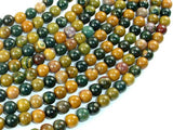 Ocean Jasper, 6mm Round beads-Gems: Round & Faceted-BeadBeyond