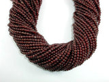 Red Garnet Beads, 3.5mm Round Beads-Gems: Round & Faceted-BeadBeyond