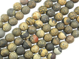 Matte Artistic Jasper, Chohua Jasper, 8mm Round Beads-Gems: Round & Faceted-BeadBeyond