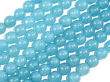 Blue Sponge Quartz Beads, 8mm Round Beads-Gems: Round & Faceted-BeadBeyond