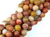 Petrified Wood, 10mm Round Beads-Gems: Round & Faceted-BeadBeyond