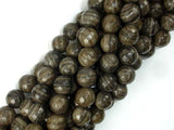 Coffee Jasper, 10mm Faceted Round Beads-Gems: Round & Faceted-BeadBeyond