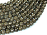 Coffee Jasper, 8mm Round Beads-Gems: Round & Faceted-BeadBeyond