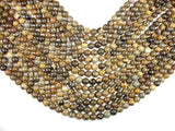 Artistic Jasper Beads, 8mm (8.4mm) Round-Gems: Round & Faceted-BeadBeyond