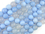 Light Blue Agate Beads, 10mm Round Beads-Gems: Round & Faceted-BeadBeyond