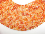 Carnelian Beads, Orange, 6mm (6.4mm) Round Beads-Gems: Round & Faceted-BeadBeyond