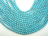 Matte Howlite Turquoise Beads, 6mm Round Beads-Gems: Round & Faceted-BeadBeyond