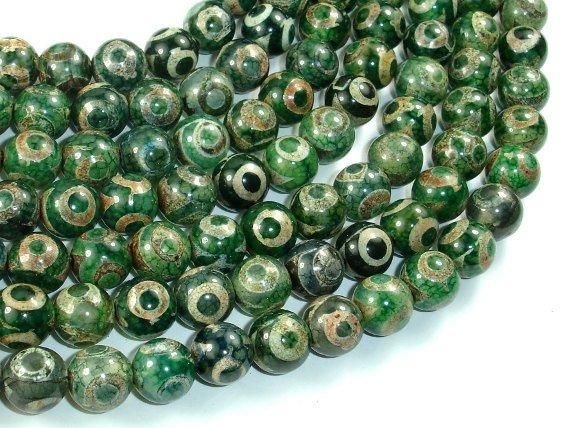 Tibetan Agate Beads, 10mm Round Beads-Gems: Round & Faceted-BeadBeyond