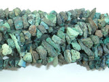 Raw Chrysocolla, Approx 4-8mm Pebble Chips Beads-Gems: Round & Faceted-BeadBeyond