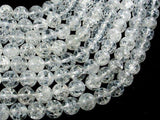 Crackle Clear Quartz Beads, 10mm Round Beads-Gems: Round & Faceted-BeadBeyond