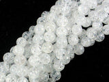 Crackle Clear Quartz Beads, 10mm Round Beads-Gems: Round & Faceted-BeadBeyond