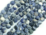Matte Sodalite Beads, 8mm, Round Beads-Gems: Round & Faceted-BeadBeyond
