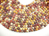 Matte Mookaite Beads, 10mm Round Beads-Gems: Round & Faceted-BeadBeyond