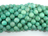 African Amazonite Beads, 7mm Round-Gems: Round & Faceted-BeadBeyond