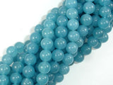 Blue Sponge Quartz Beads, 8mm Round Beads-Gems: Round & Faceted-BeadBeyond