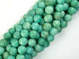 African Amazonite Beads, 8mm-Gems: Round & Faceted-BeadBeyond