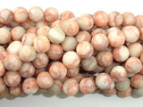 Matte Red Line Jasper, 8mm, Round Beads-Gems: Round & Faceted-BeadBeyond