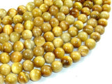 Golden Tiger Eye, 10mm Round Beads-Gems: Round & Faceted-BeadBeyond