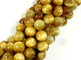 Golden Tiger Eye, 10mm Round Beads-Gems: Round & Faceted-BeadBeyond