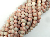 Matte Red Line Jasper, 6mm, Round Beads-Gems: Round & Faceted-BeadBeyond