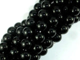 Black Stone, 10mm Round Beads-Gems: Round & Faceted-BeadBeyond