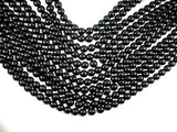 Black Stone, 10mm Round Beads-Gems: Round & Faceted-BeadBeyond