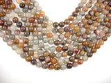 Lodolite Quartz, 10mm Round Beads-Gems: Round & Faceted-BeadBeyond