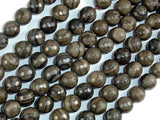 Coffee Jasper, 8mm Faceted Round Beads-Gems: Round & Faceted-BeadBeyond