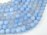 Light Blue Agate Beads, 10mm Round Beads-Gems: Round & Faceted-BeadBeyond