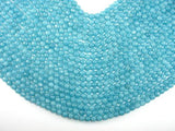 Blue Sponge Quartz, 6mm Faceted Round Beads-Gems: Round & Faceted-BeadBeyond
