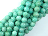 African Amazonite Beads, 10mm(10.4mm) Round Beads , 15.5 Inch-Gems: Round & Faceted-BeadBeyond