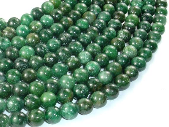 Indian Jade, Round, 8mm beads-Gems: Round & Faceted-BeadBeyond