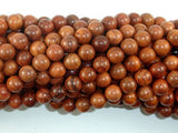 Rosewood Beads, 8mm Round Beads-Wood-BeadBeyond