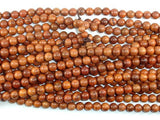 Rosewood Beads, 8mm Round Beads-Wood-BeadBeyond