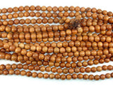 Taxus Chinensis Wood Beads, 8mm Round Beads-Wood-BeadBeyond