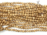 Aqarwood Beads, 8mm(8.3mm) Round Beads, 34 Inch-Wood-BeadBeyond