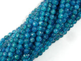 Agate - Blue, Faceted Round, 4mm, 15 Inch-Gems: Round & Faceted-BeadBeyond
