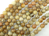 Feldspath Beads, Tiger Jasper Beads, 8mm Round Beads-Gems: Round & Faceted-BeadBeyond