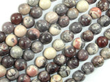 Porcelain Jasper, 8mm Round Beads-Gems: Round & Faceted-BeadBeyond