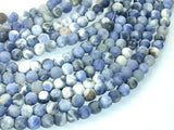 Matte Sodalite Beads, 6mm Round Beads-Gems: Round & Faceted-BeadBeyond