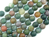 Matte Indian Agate Beads, Fancy Jasper Beads, 10mm Round Beads-Gems: Round & Faceted-BeadBeyond