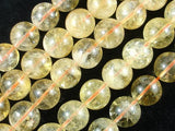 Genuine Citrine Beads, 12mm Round Beads-Gems: Round & Faceted-BeadBeyond