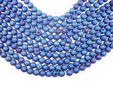 Druzy Agate Beads, Blue Geode Beads, 10mm, Round-Gems: Round & Faceted-BeadBeyond