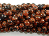 Gold Blue Sand Stone Beads, 8mm Round Beads-Gems: Round & Faceted-BeadBeyond